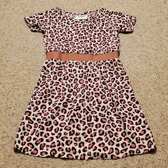 Pink Cheetah Print Dress